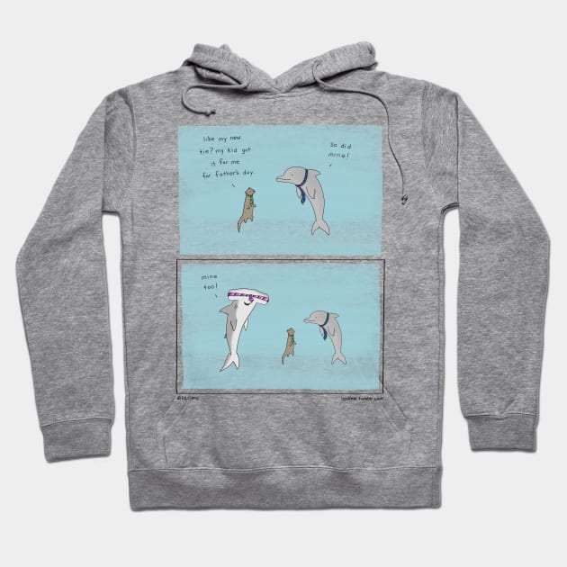 Fathers Day Hoodie by Liz Climo